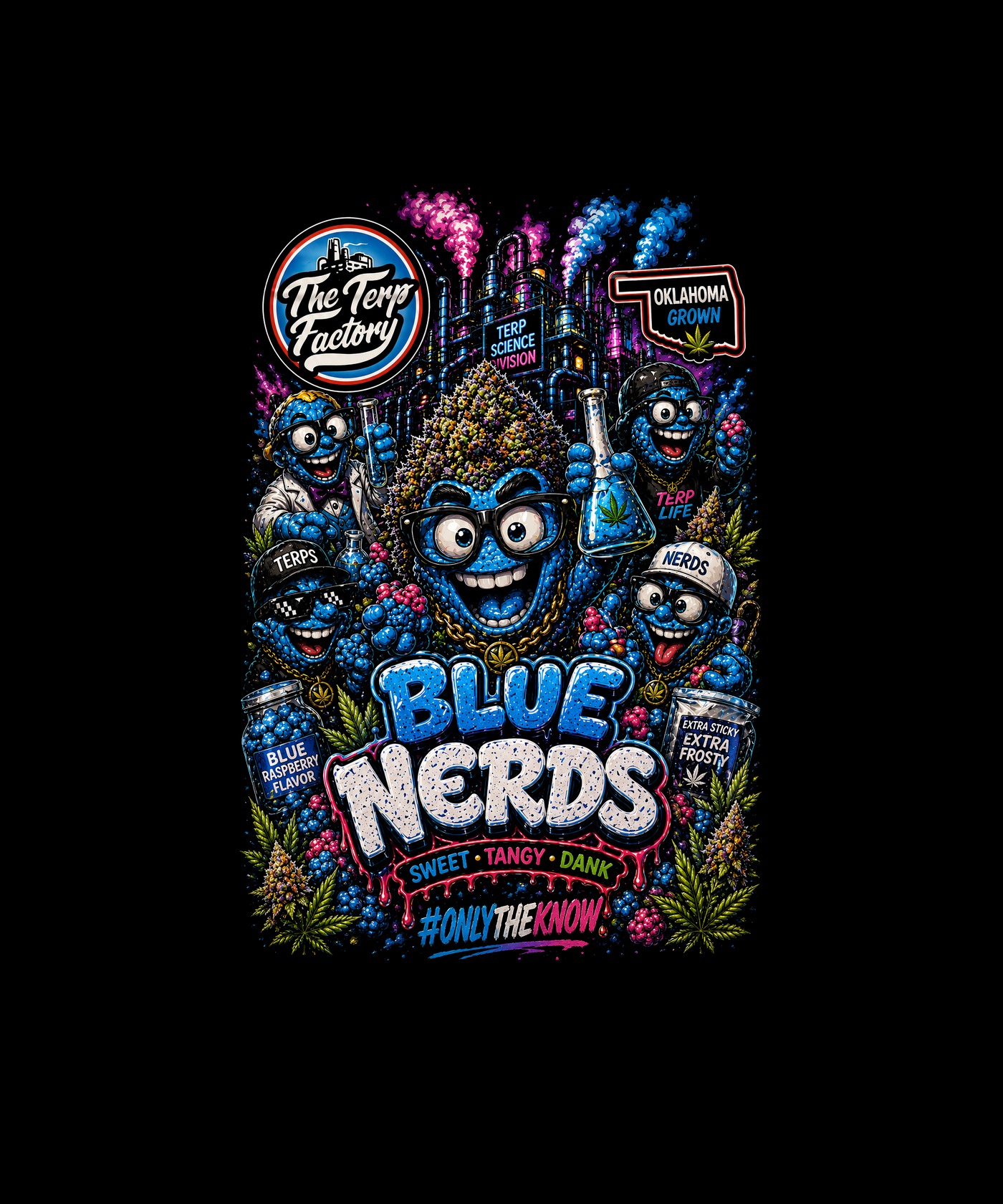 Blue Nerds tee