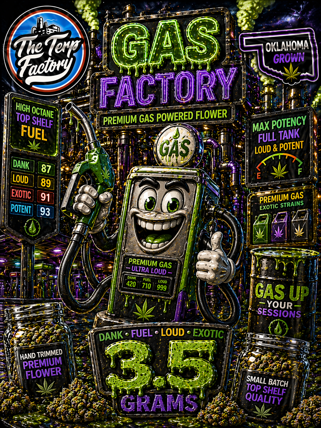 Gas Factory package art