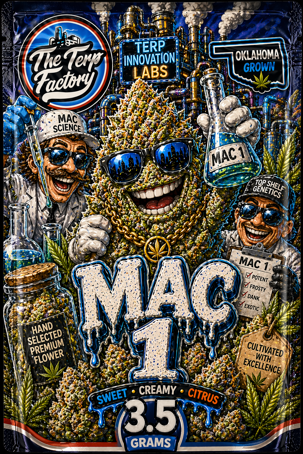 MAC 1 package art